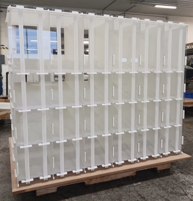 HDPE / Polycarb assembly