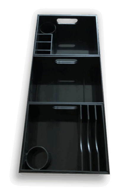 Plastic divider assembly